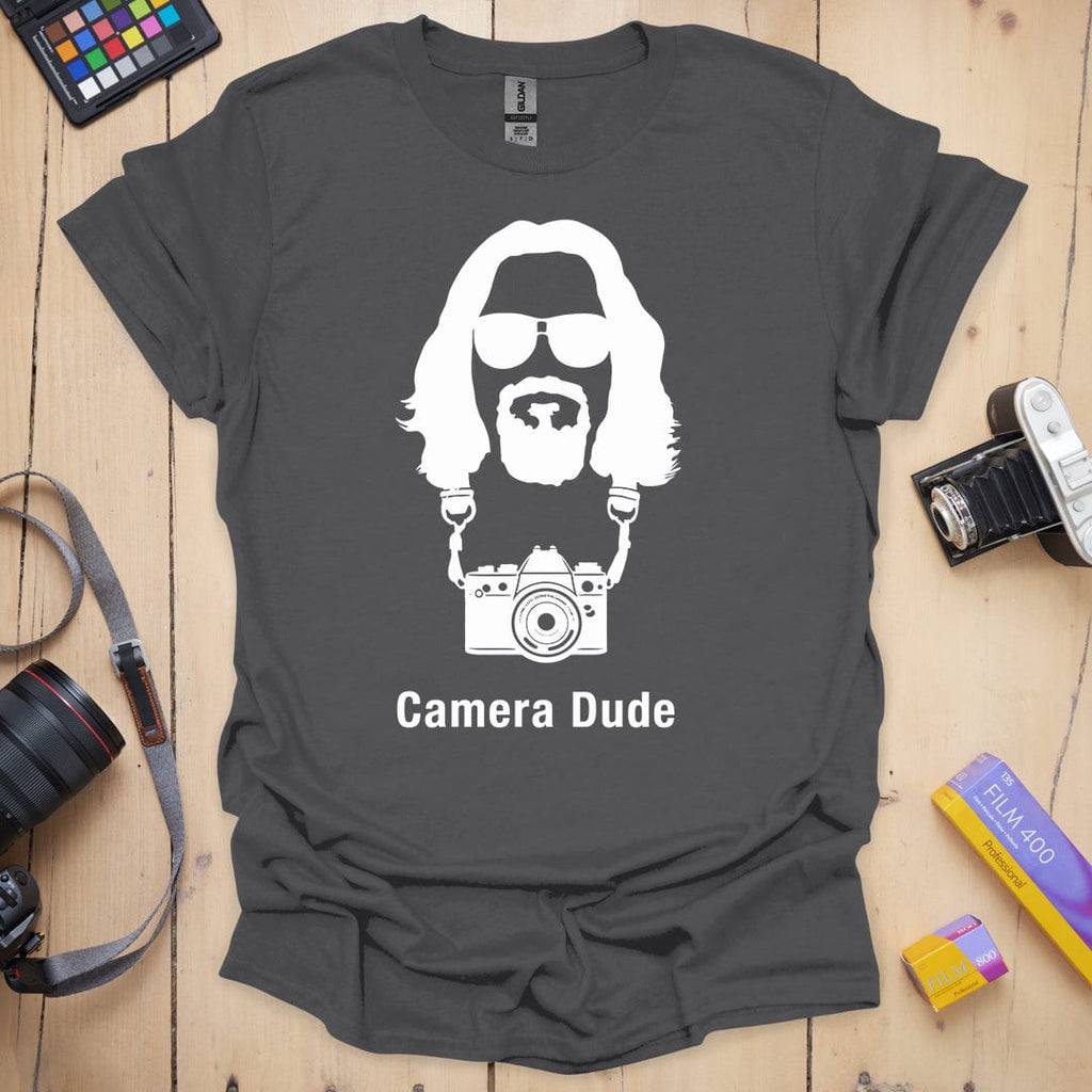 T-Shirt Camera Dude Graphic Design