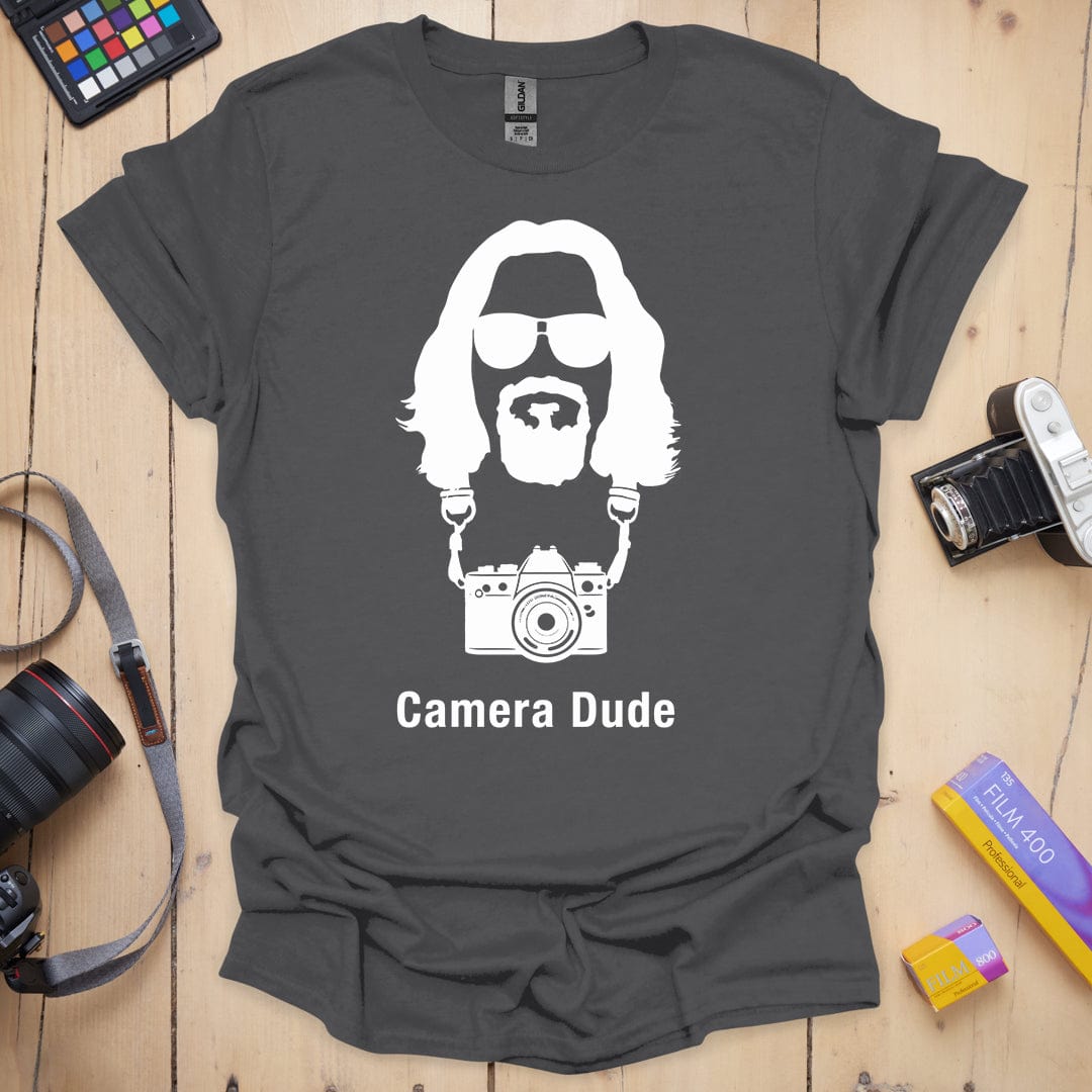 T-Shirt Camera Dude Graphic Design