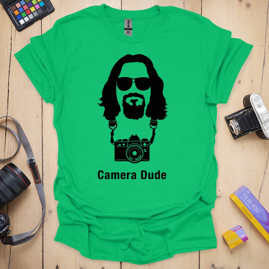 T-Shirt Camera Dude Graphic Design