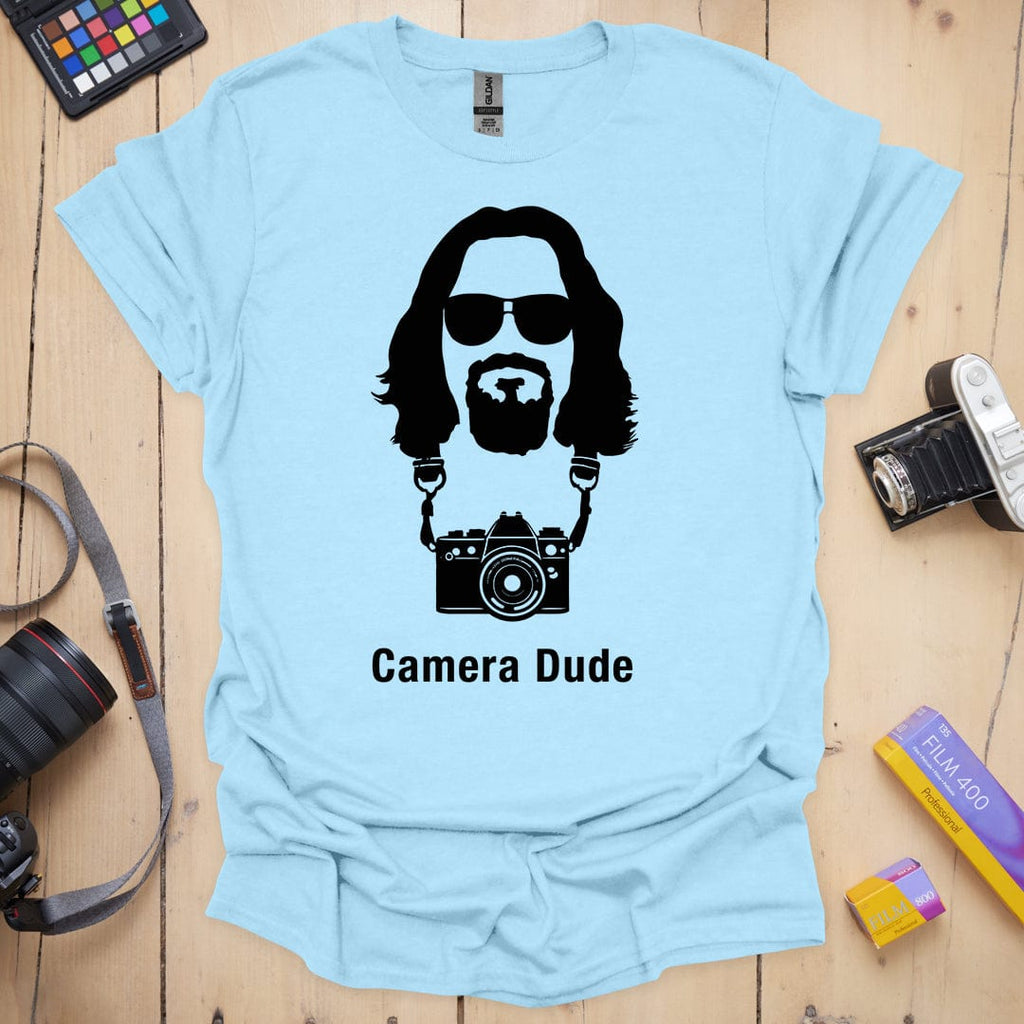 T-Shirt Camera Dude Graphic Design
