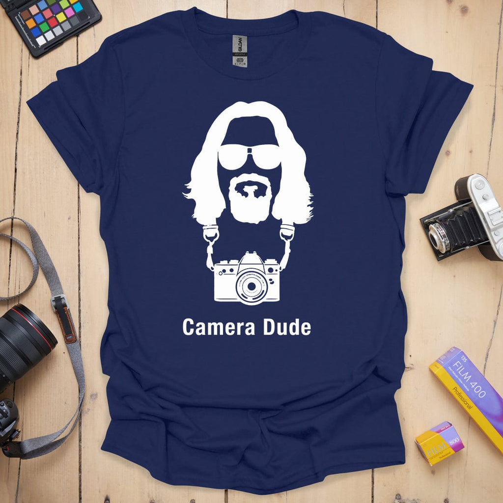 T-Shirt Camera Dude Graphic Design