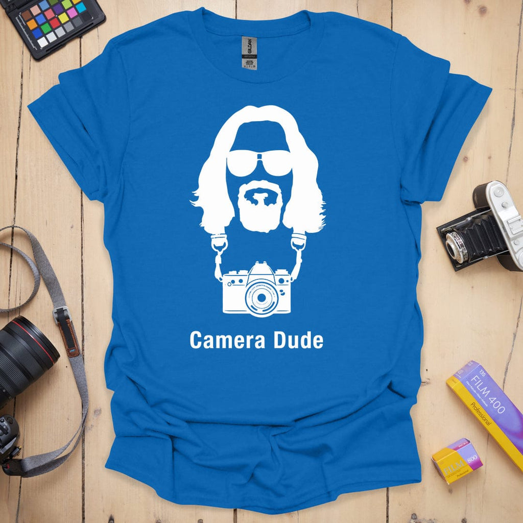 T-Shirt Camera Dude Graphic Design
