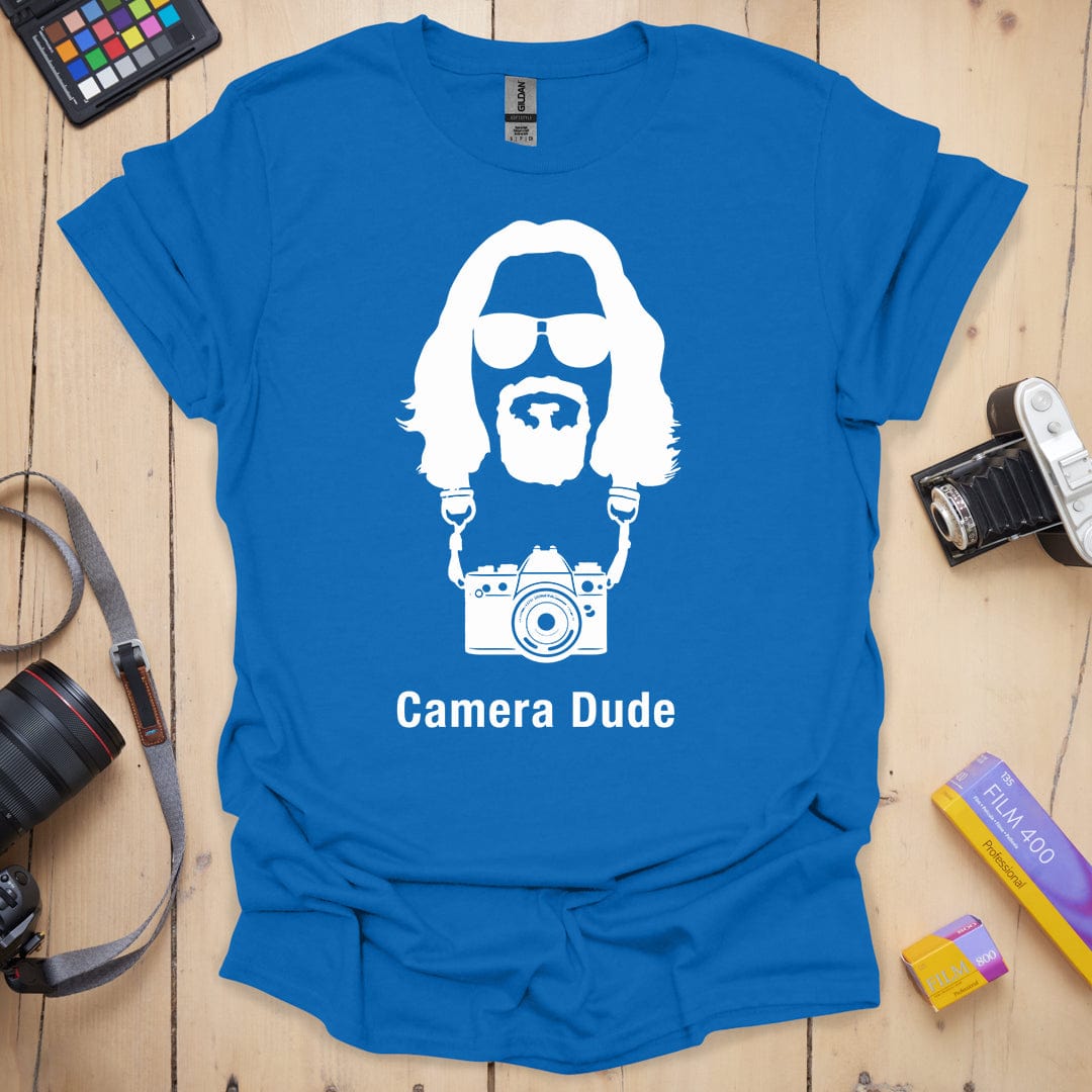 T-Shirt Camera Dude Graphic Design