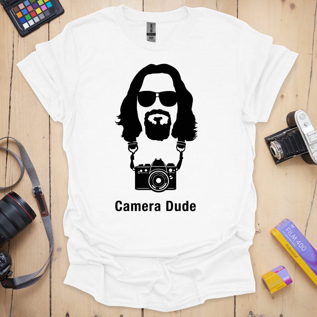 T-Shirt Camera Dude Graphic Design