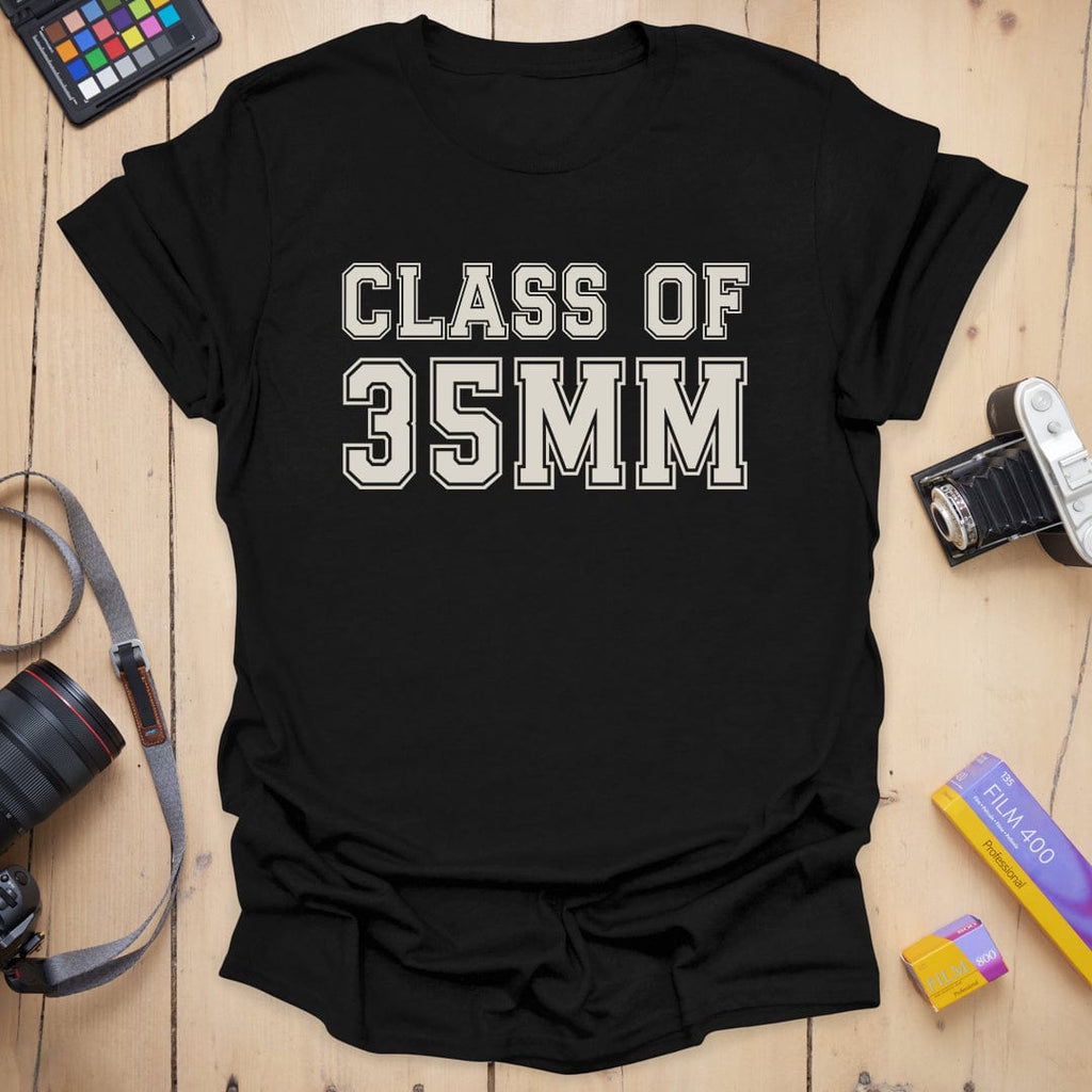 T-Shirt With Class of 35mm Film Photography Design