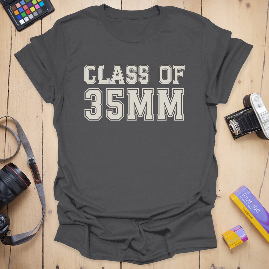 T-Shirt With Class of 35mm Film Photography Design