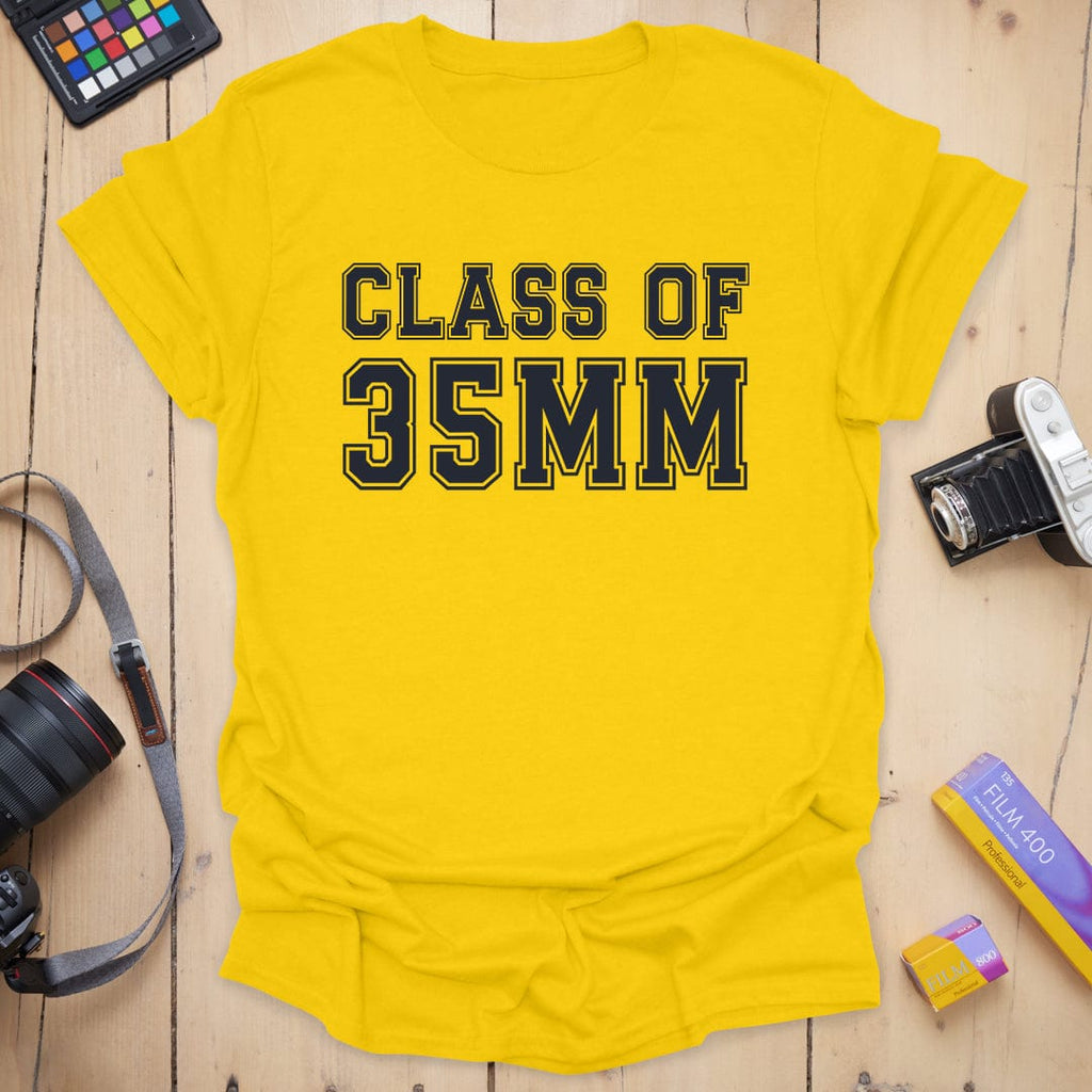 T-Shirt With Class of 35mm Film Photography Design