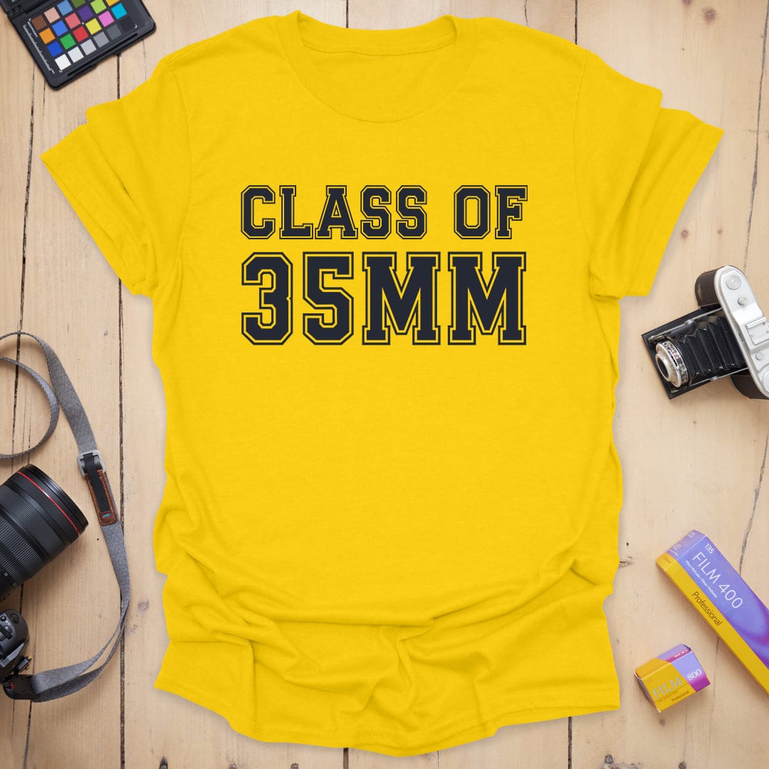 T-Shirt With Class of 35mm Film Photography Design
