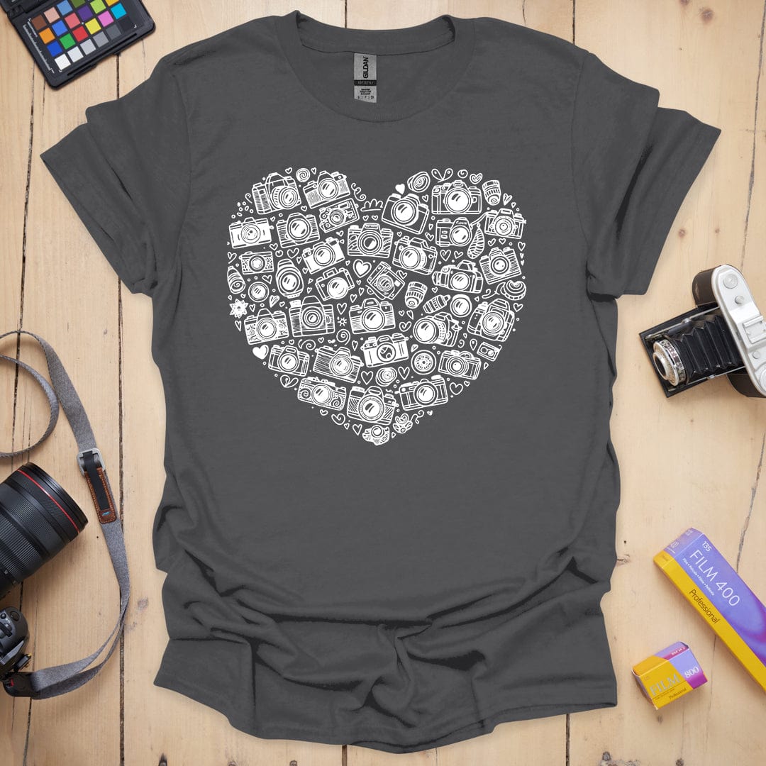 T-Shirt Camera Love Photography Design