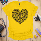 T-Shirt Camera Love Photography Design