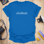 T-Shirt With Minimalist Clickbait Photographer Design
