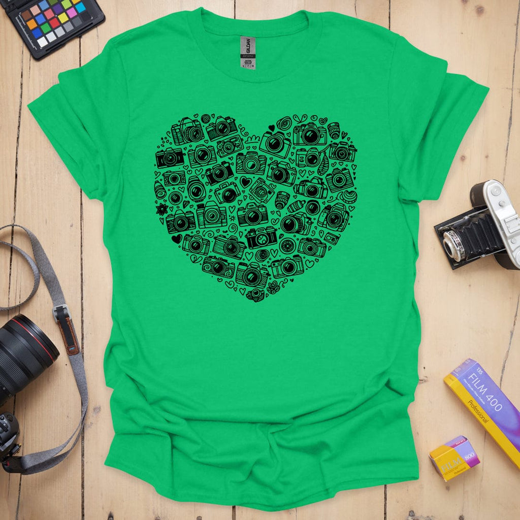T-Shirt Camera Love Photography Design