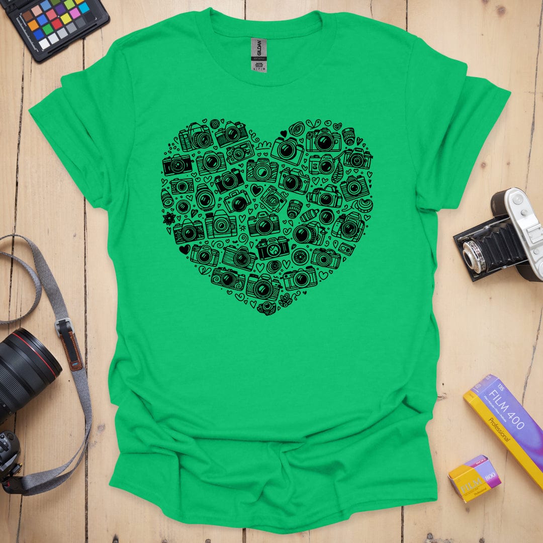 T-Shirt Camera Love Photography Design
