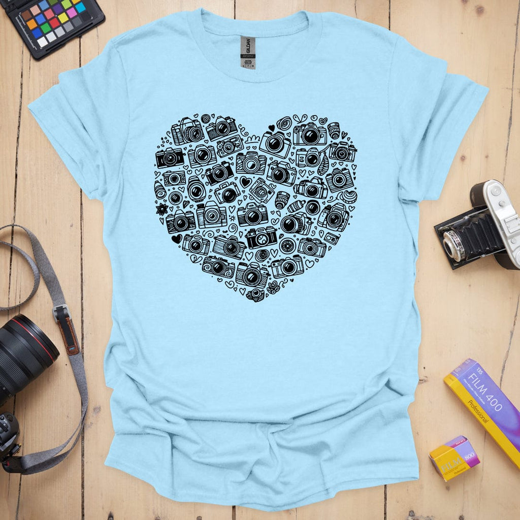 T-Shirt Camera Love Photography Design