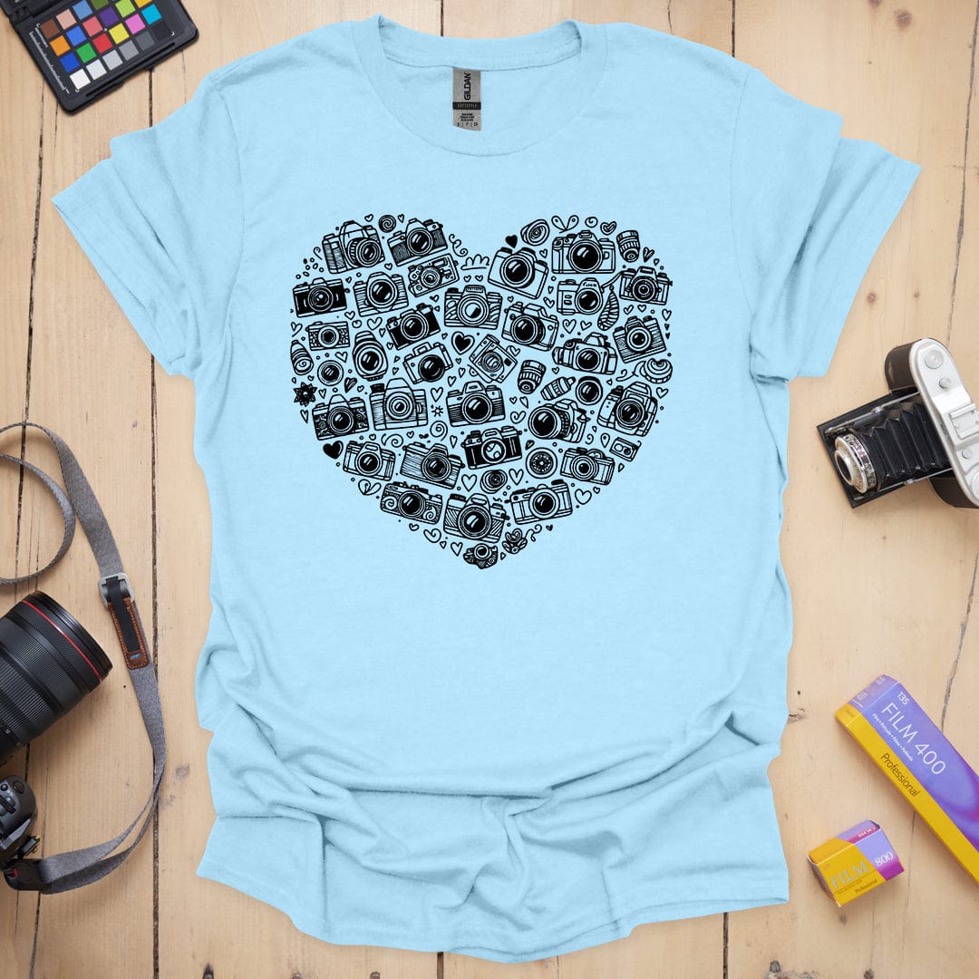 T-Shirt Camera Love Photography Design