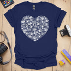 T-Shirt Camera Love Photography Design