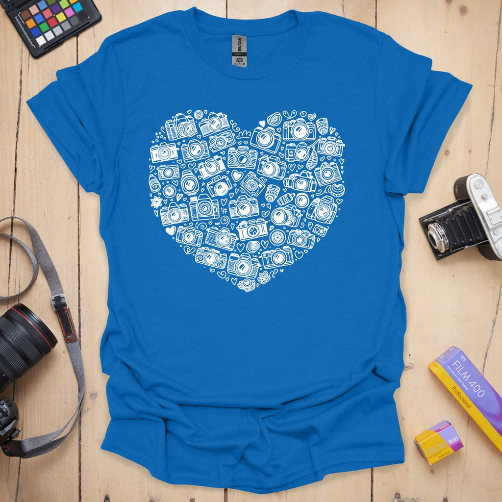 T-Shirt Camera Love Photography Design
