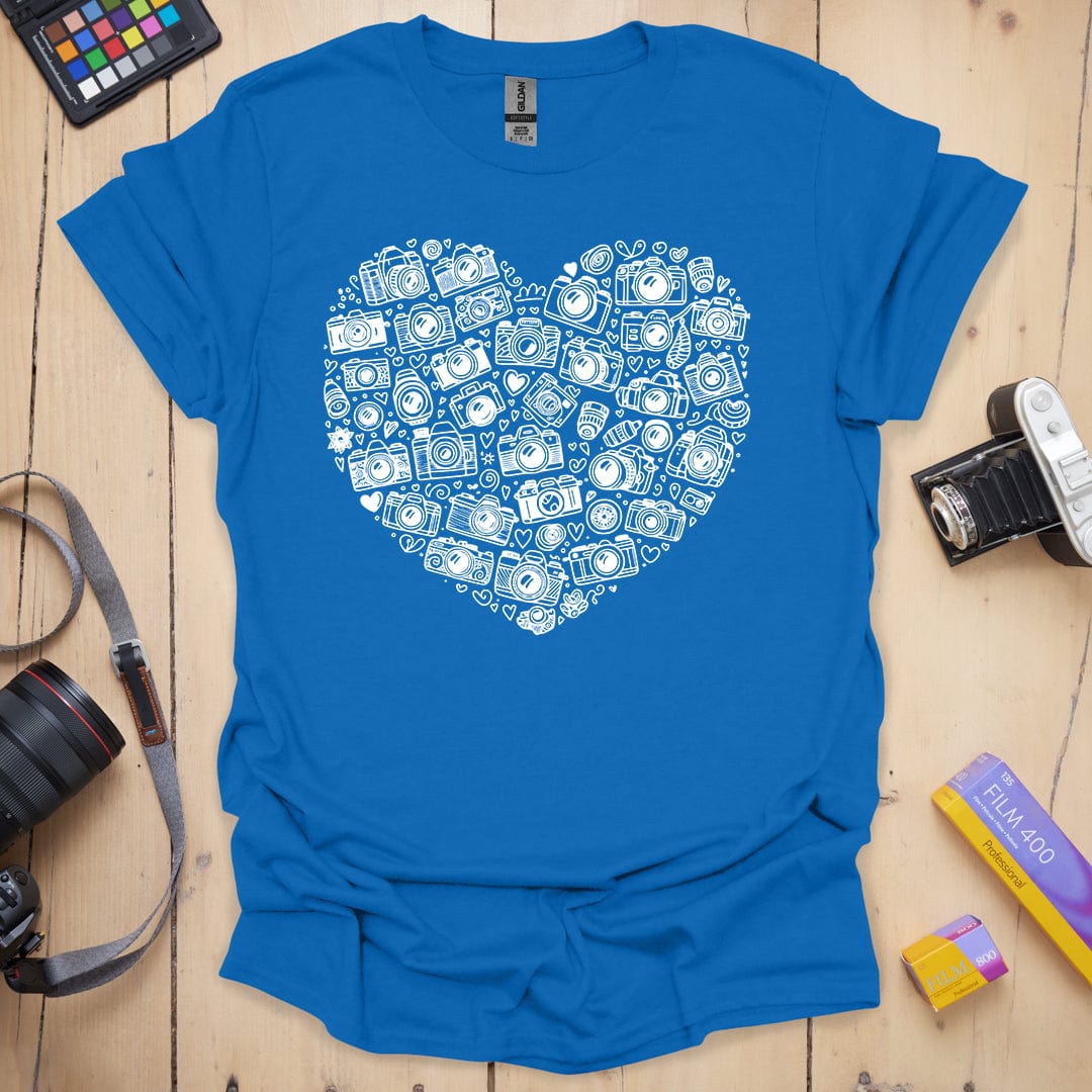 T-Shirt Camera Love Photography Design