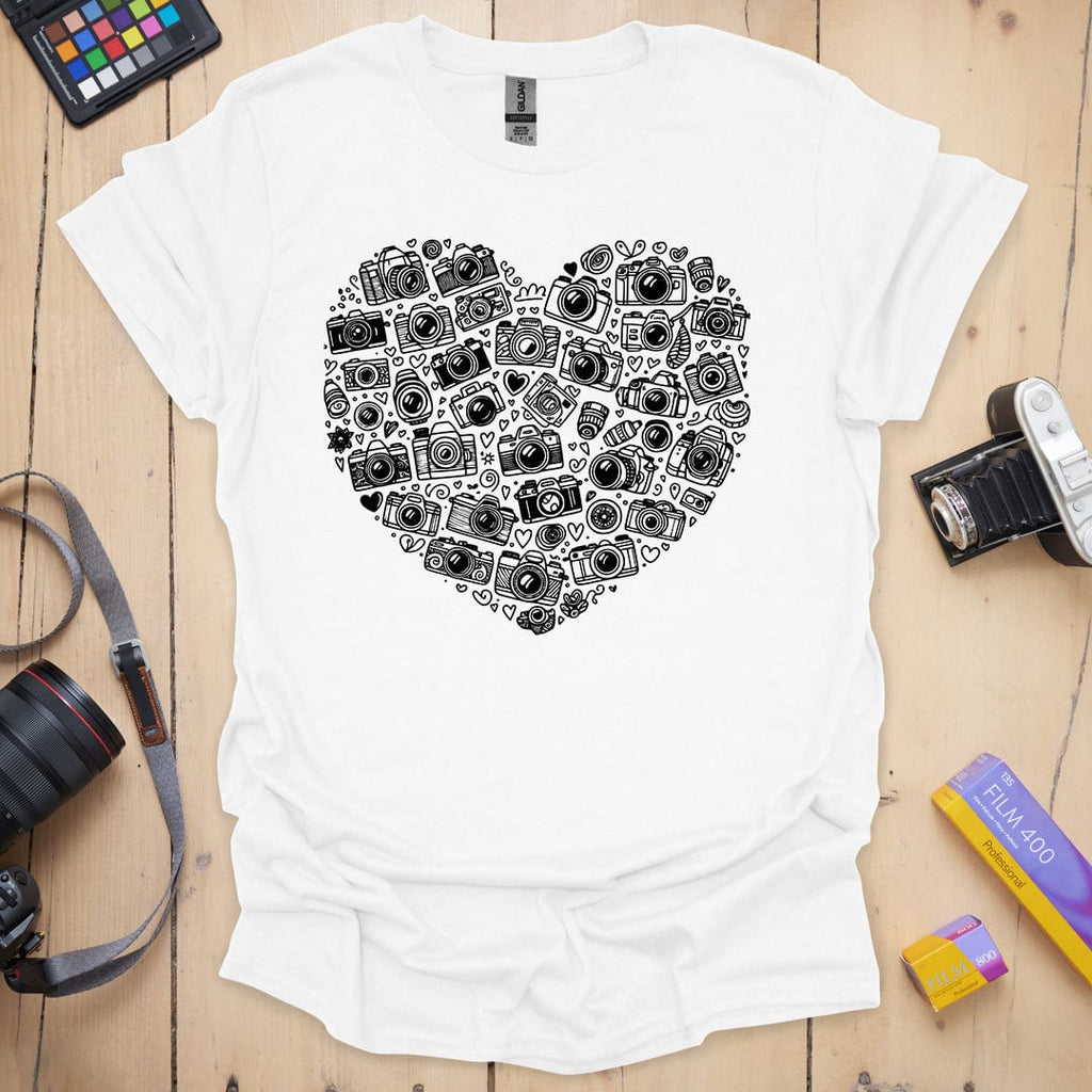 T-Shirt Camera Love Photography Design