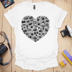 T-Shirt Camera Love Photography Design