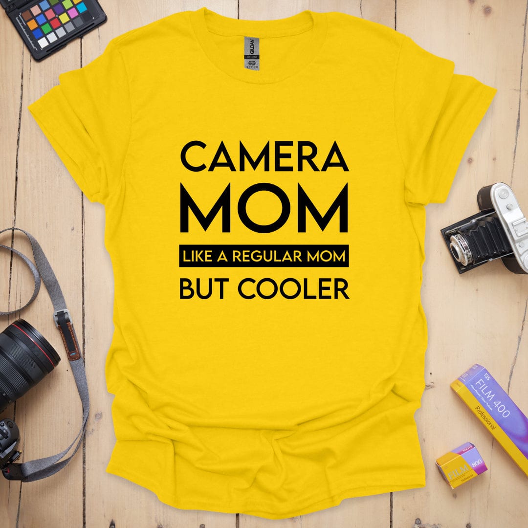 T-Shirt for Camera Moms With a Photography-Inspired Design