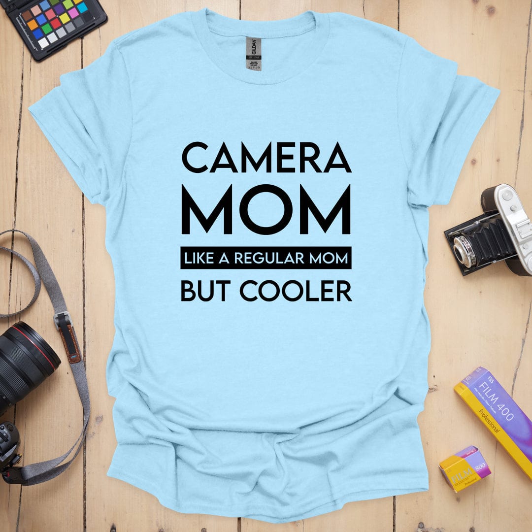 T-Shirt for Camera Moms With a Photography-Inspired Design