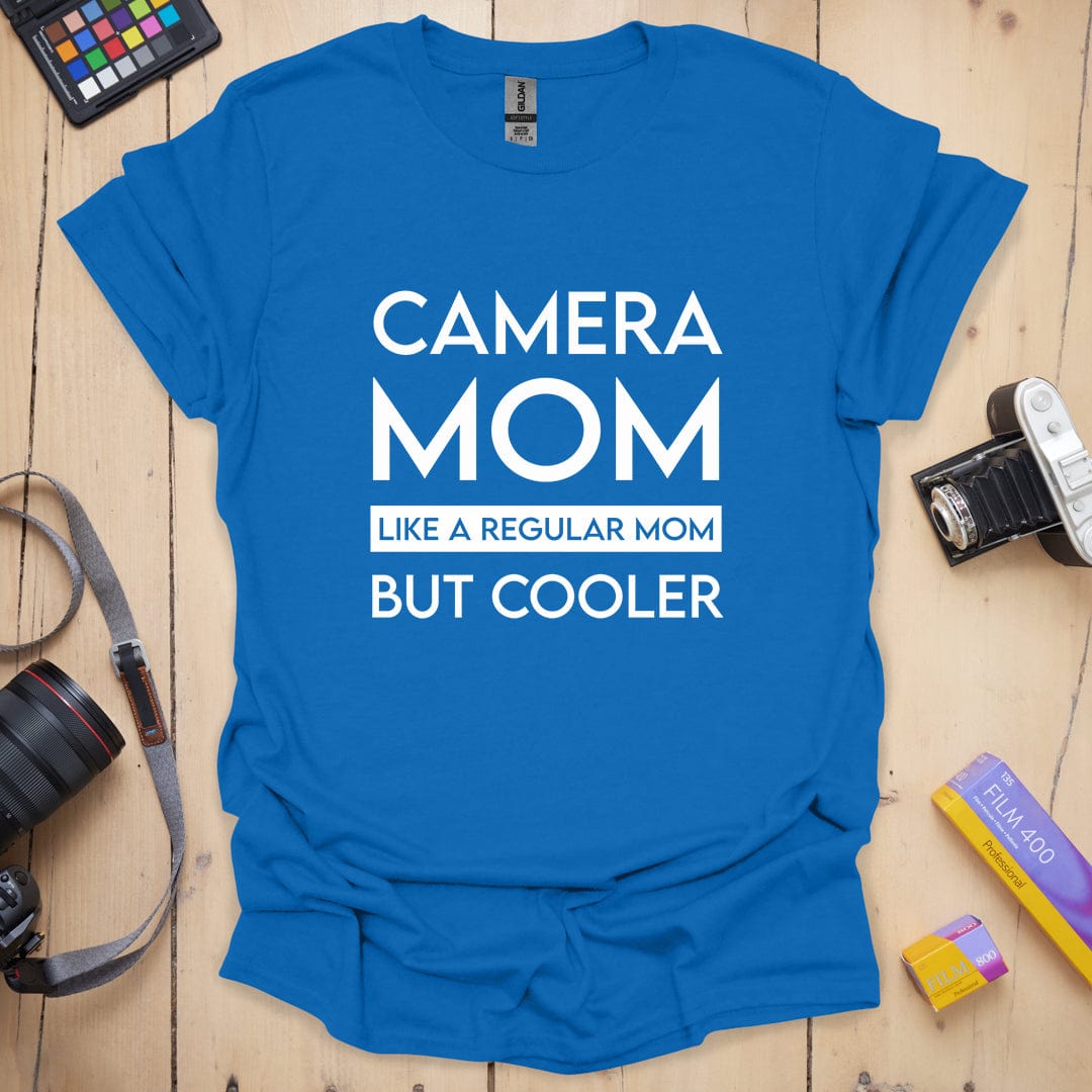 T-Shirt for Camera Moms With a Photography-Inspired Design