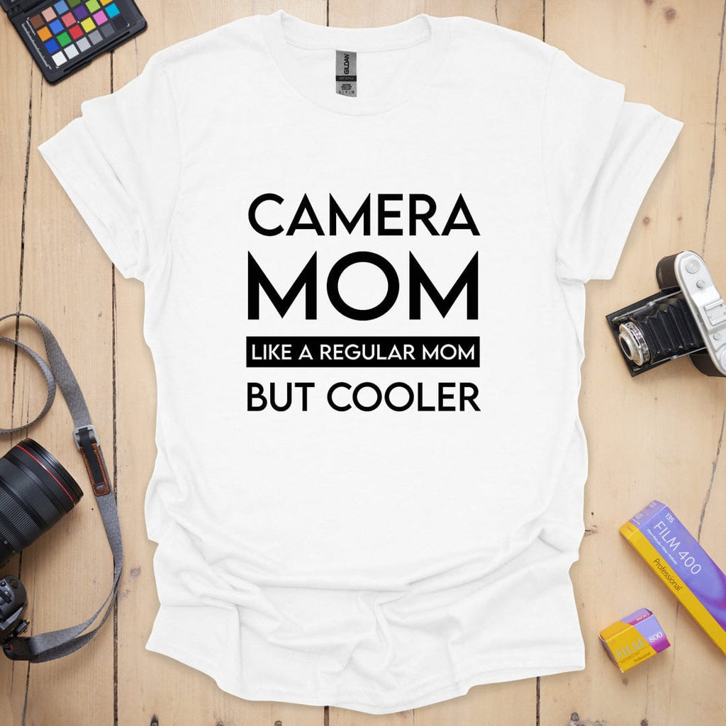 T-Shirt for Camera Moms With a Photography-Inspired Design