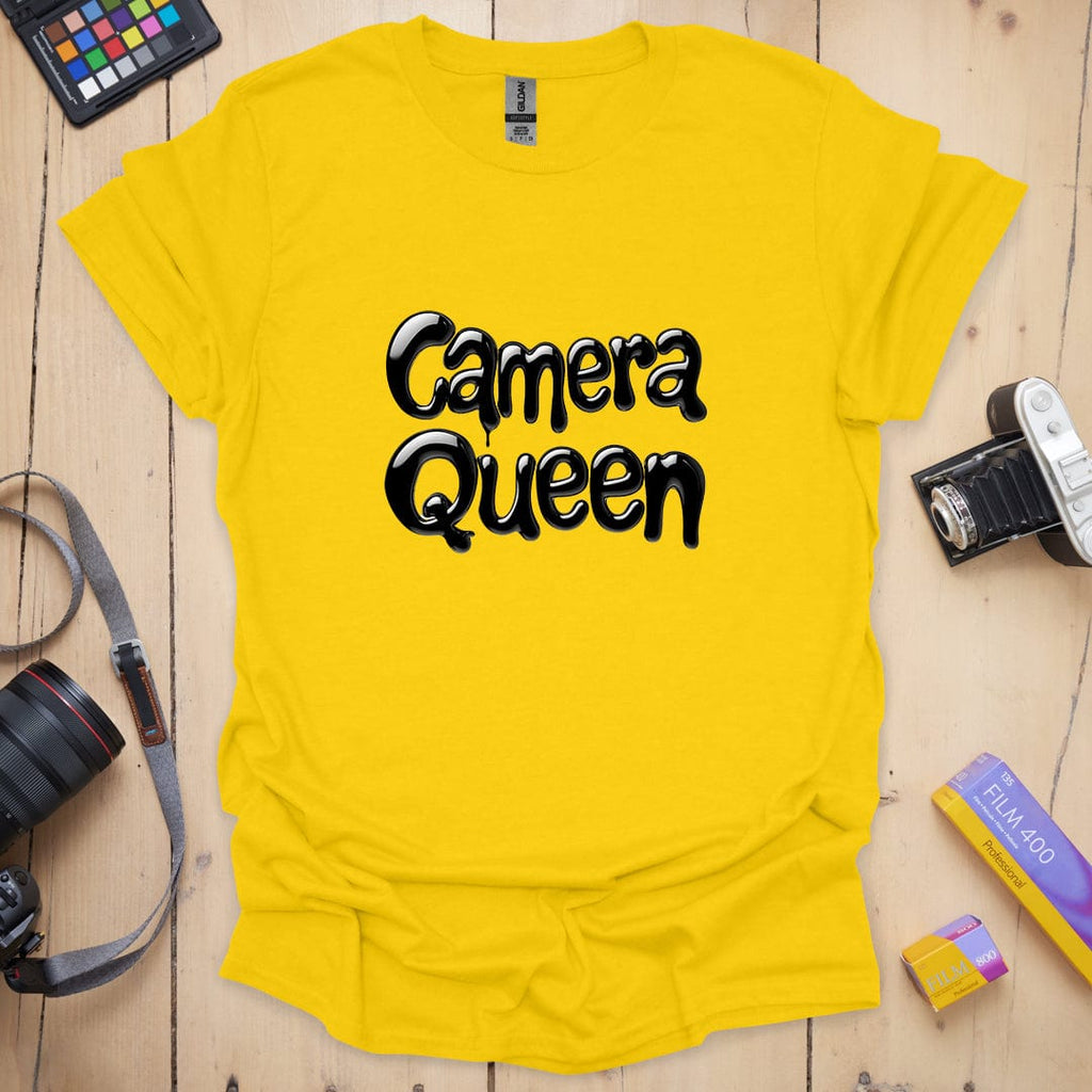 T-Shirt Camera Queen Photographer Graphic Design
