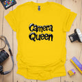 T-Shirt Camera Queen Photographer Graphic Design