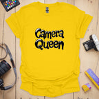 T-Shirt Camera Queen Photographer Graphic Design