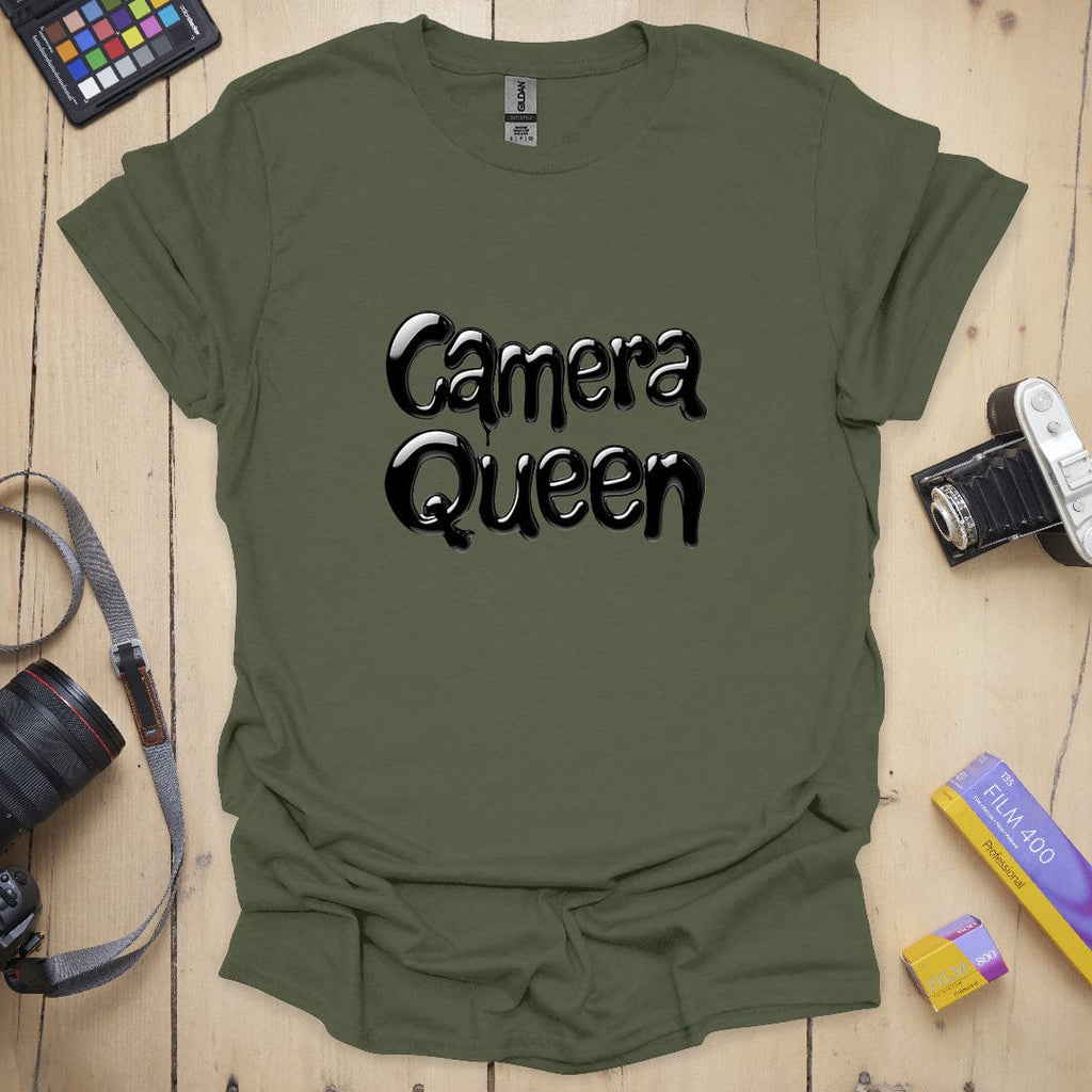 T-Shirt Camera Queen Photographer Graphic Design