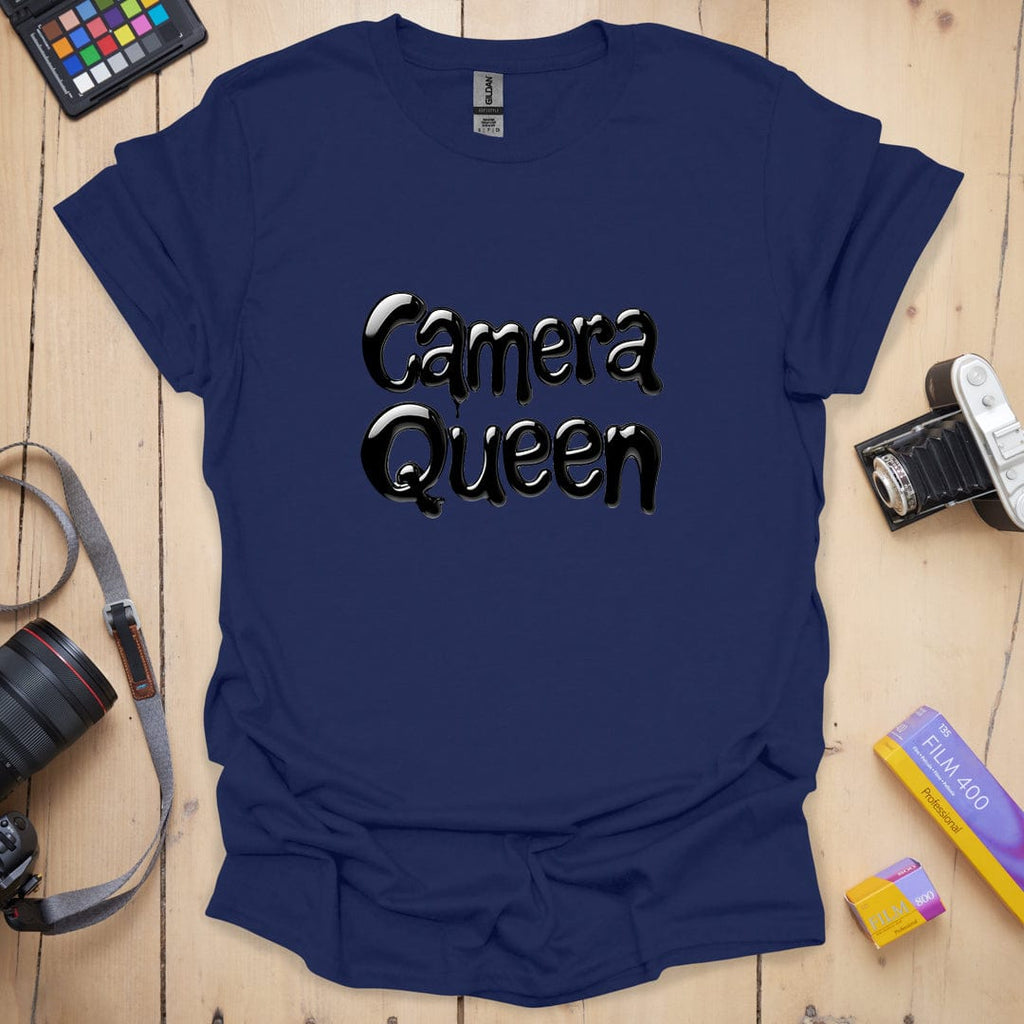 T-Shirt Camera Queen Photographer Graphic Design