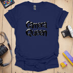 T-Shirt Camera Queen Photographer Graphic Design