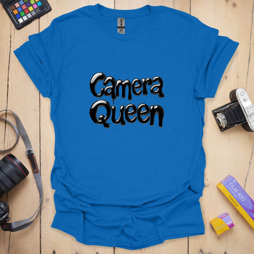 T-Shirt Camera Queen Photographer Graphic Design