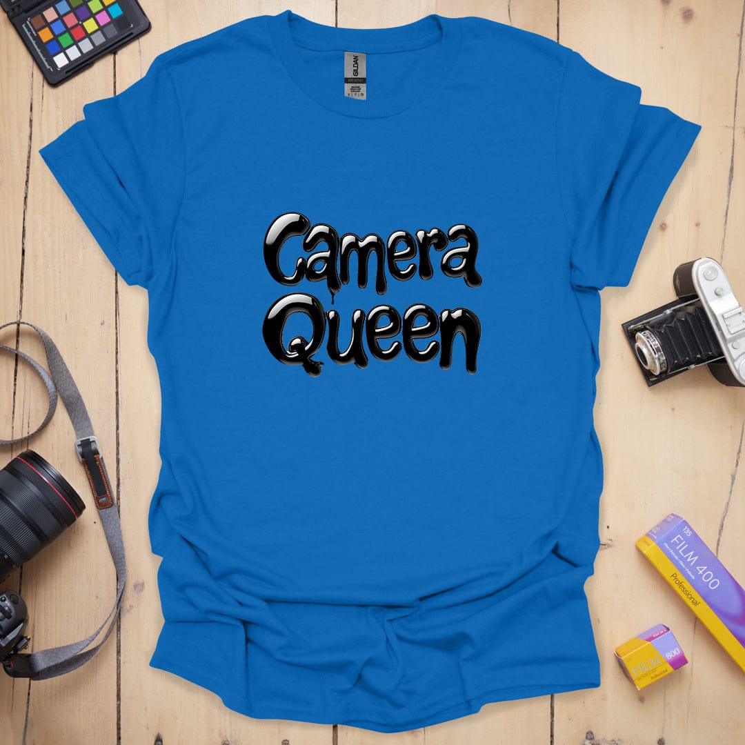 T-Shirt Camera Queen Photographer Graphic Design