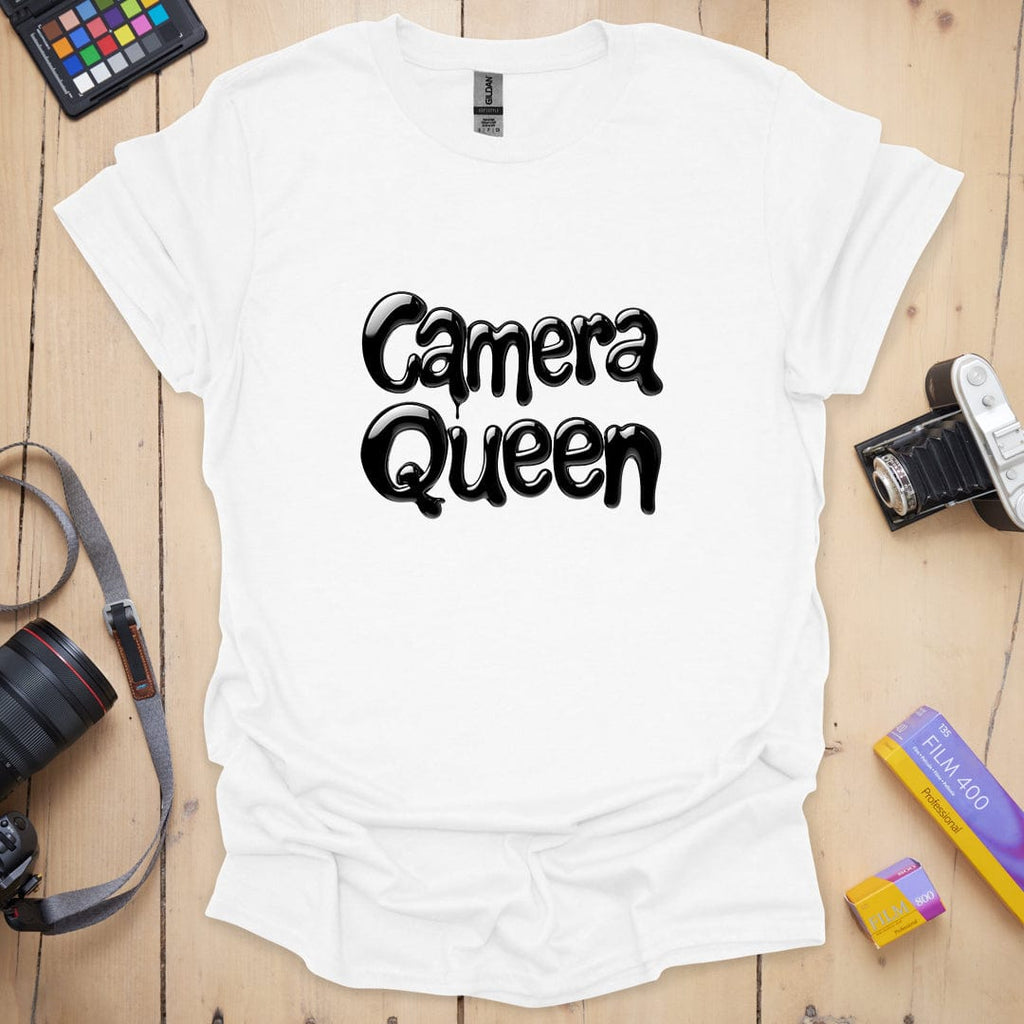 T-Shirt Camera Queen Photographer Graphic Design
