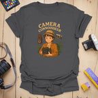 T-Shirt With Vintage Camera Art for Photography Lovers
