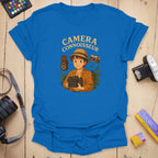 T-Shirt With Vintage Camera Art for Photography Lovers