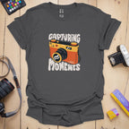 T-Shirt With Vintage-Inspired Capturing Moments Design