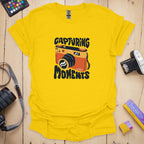 T-Shirt With Vintage-Inspired Capturing Moments Design