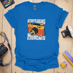 T-Shirt With Vintage-Inspired Capturing Moments Design