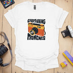 T-Shirt With Vintage-Inspired Capturing Moments Design