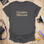 T-Shirt With Creative Director Statement Graphic