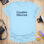T-Shirt With Creative Director Statement Graphic