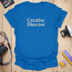 T-Shirt With Creative Director Statement Graphic