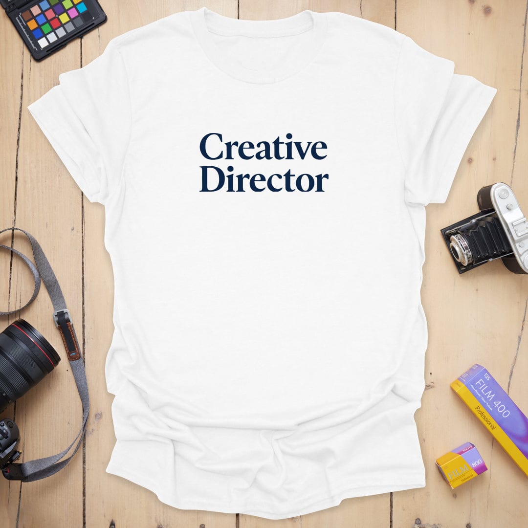 T-Shirt With Creative Director Statement Graphic