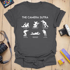 T-Shirt With Camera Sutra Photographer Pose Graphic