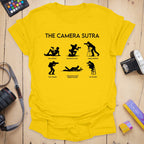 T-Shirt With Camera Sutra Photographer Pose Graphic