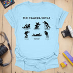 T-Shirt With Camera Sutra Photographer Pose Graphic